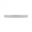 Diamond Wedding Band in 14K White Gold