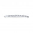 Diamond Half-Eternity Wedding Band in 14K White Gold