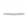 Diamond Half-Eternity Wedding Band in 14K White Gold