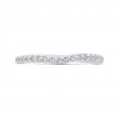 Diamond Wedding Band in 14K White Gold