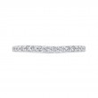 Diamond Half-Eternity Wedding Band in 14K White Gold