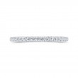 Diamond Half-Eternity Wedding Band in 14K White Gold