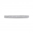 Round Diamond Wedding Band in 14K Two Tone Gold