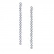 Modern Diamond Drop Earrings
