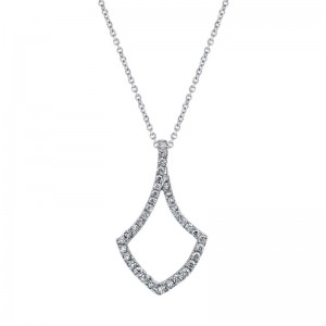 Modern Diamond Necklace