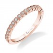 Modern Diamond Stackable Wedding Band - Olympia