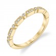 Modern Stackable Diamond Band - Ashlee