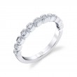 Modern Square Shaped Stackable Band - Salome