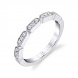 Modern Stackable Diamond Band - Michelle