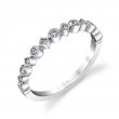 Modern Stackable Wedding Band - Devondra