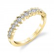Modern Yellow Gold Wedding Band - Naelle