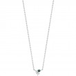 ANIA HAIE STERLING SILVER MALACHITE STAR NECKALCE