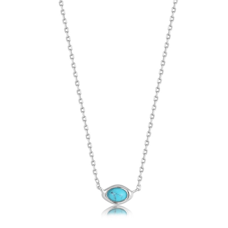 Turquoise Wave Necklace