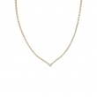 V Shaped Diamond Tennis Necklace