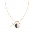 Gold Infinity Charm Necklace