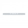 Diamond Half-Eternity Wedding Band in 14K White Gold