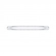14K White Gold Plain Wedding Band