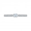 Diamond Engagement Ring in 14K White Gold
