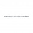 Round Diamond Wedding Band in 14K White Gold
