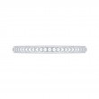 Plain Wedding Band in 14K White Gold