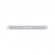 Round Diamond Wedding Band in 14K White Gold