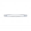 Plain Wedding Band in 14K White Gold