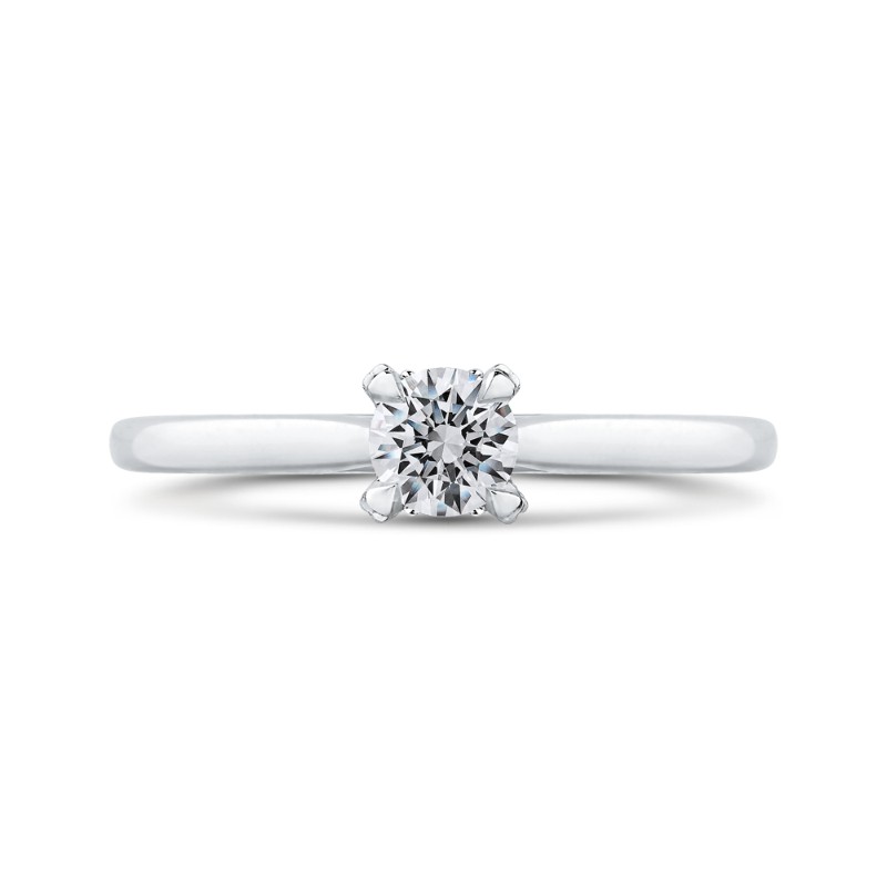 Diamond Engagement Ring in 14K White Gold