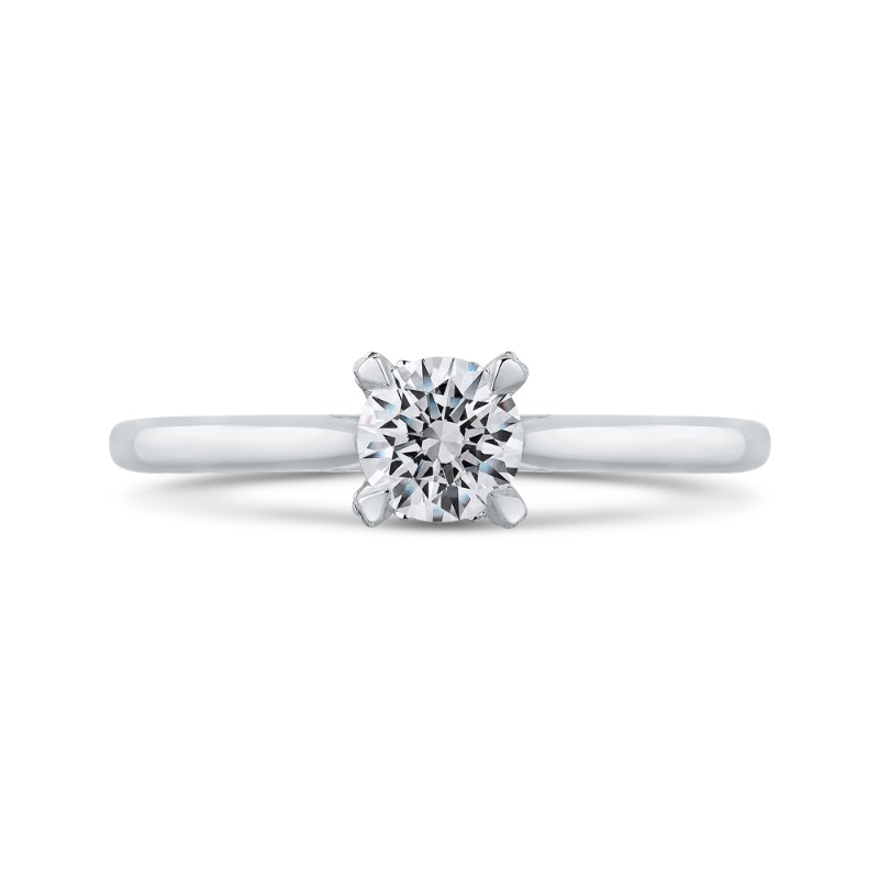 Diamond Engagement Ring in 14K White Gold