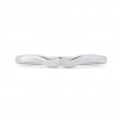 Plain Wedding Band in 14K White Gold