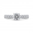 Diamond Engagement Ring in 14K White Gold