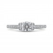 Diamond Engagement Ring in 14K White Gold