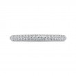 Round Diamond Wedding Band in 14K White Gold