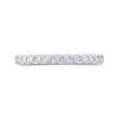 Diamond Wedding Band in 14K White Gold