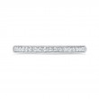 Diamond Wedding Band in 14K White Gold