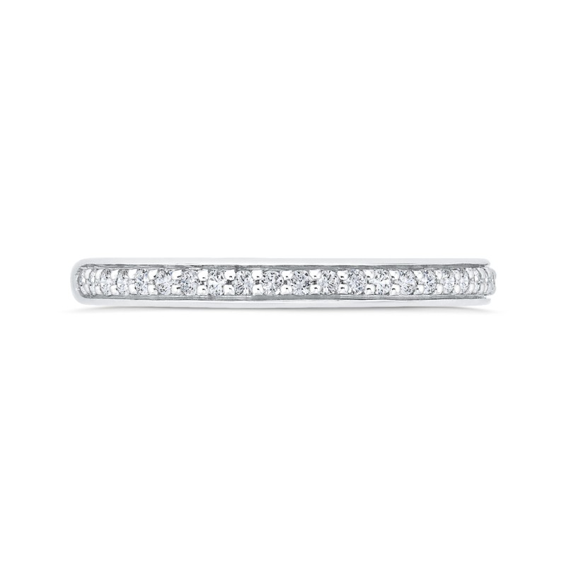 Diamond Wedding Band in 14K White Gold
