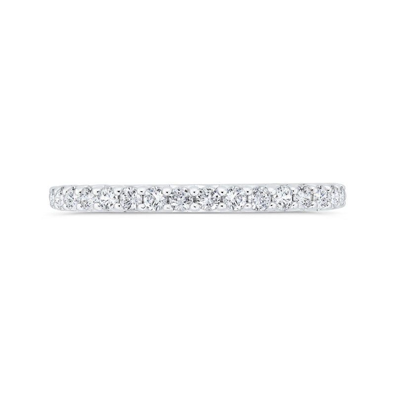 Diamond Wedding Band in 14K White Gold