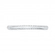 Plain Wedding Band in 14K White Gold