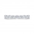 Diamond Wedding Band in 14K White Gold