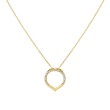 14K Yellow Gold Open Legact Shell Pendant