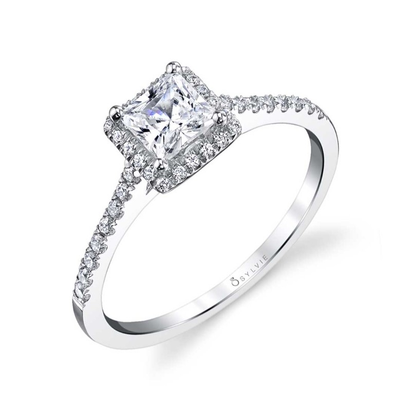 Princess Cut Engagement Ring - Jenny