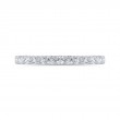 Diamond Wedding Band in 18K White Gold