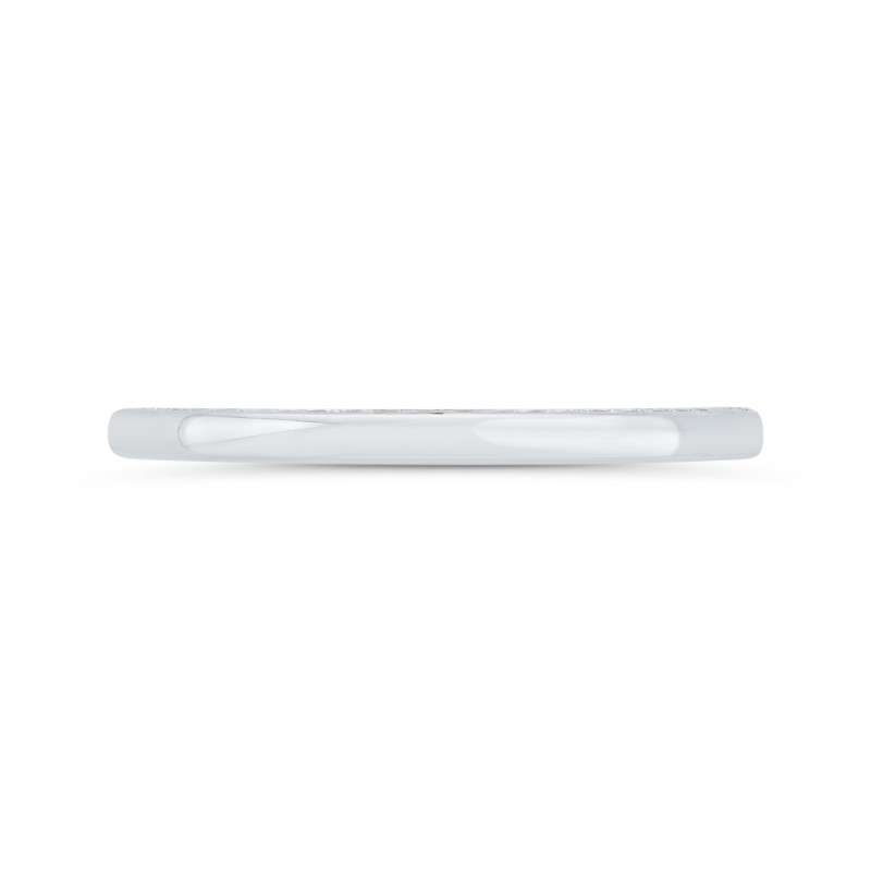 Diamond Wedding Band in 18K White Gold