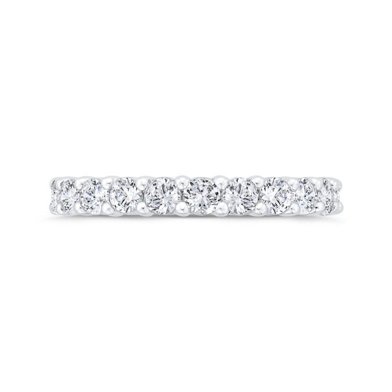 Diamond Wedding Band in 14K Rose Gold