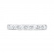 Diamond Wedding Band in 14K White Gold