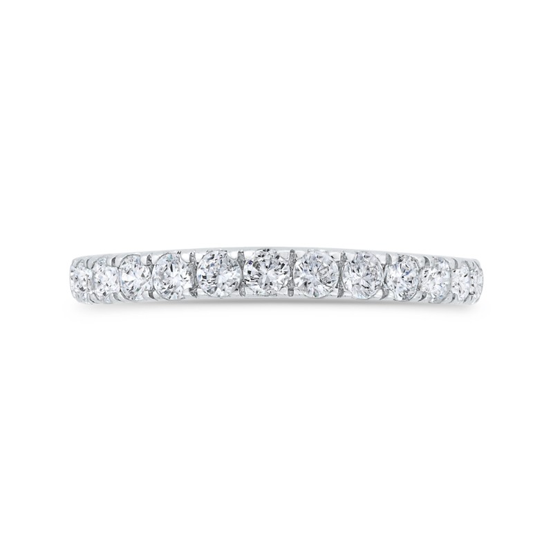Diamond Wedding Band in 14K White Gold