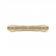 Round Diamond Wedding Band in 18K Two-Tone Gold
