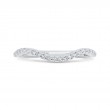 Diamond Wedding Band in 14K White Gold
