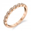 Ribbon Inspired Stackable Band - Sylvianne