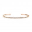Open Diamond Bangle