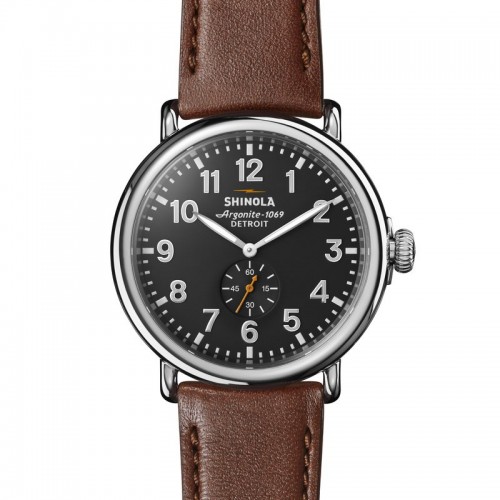 The Runwell 47mm, Leather Strap Watch